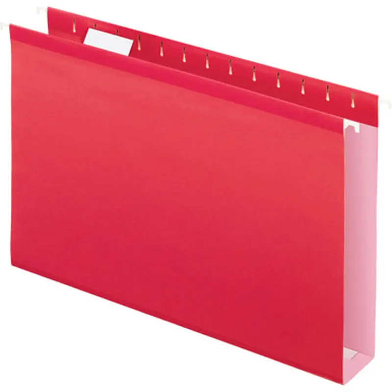 Pendaflex 4153X2 RED Extra Capacity Reinforced Hanging Folders