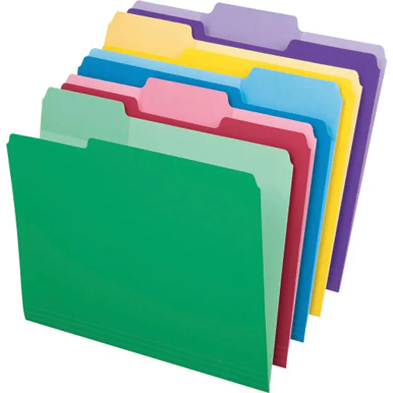 Pendaflex 84370 Erasable Tab File Folders
