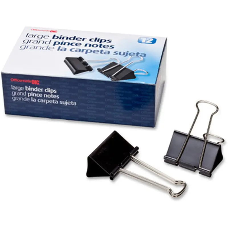 Officemate 99100 Binder Clips