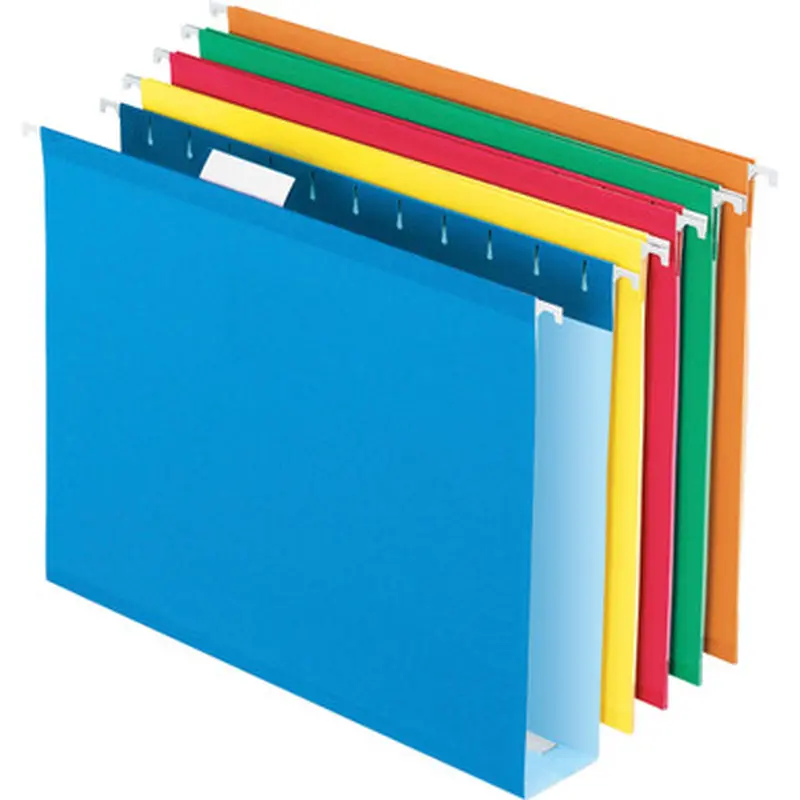 Pendaflex 4152X2 ASST Box Bottom Colored Hanging Folders