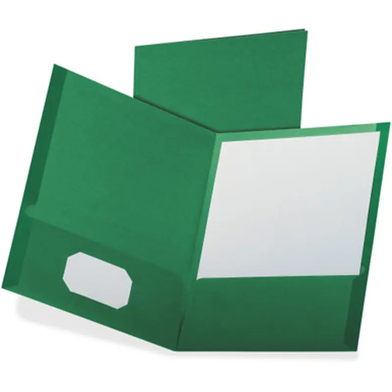 Oxford 53434 Linen Twin Pocket Portfolio