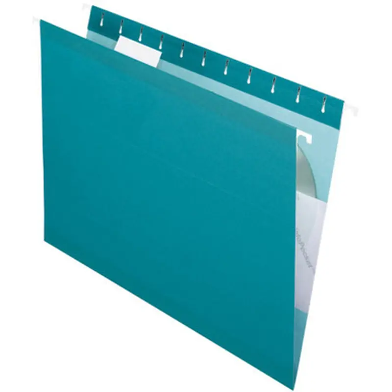 Pendaflex 415215TEA Reinforced Hanging Folders