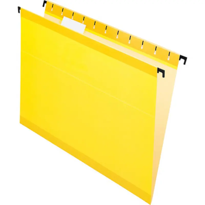 Pendaflex 61521/5YEL SureHook Reinforced Hanging Folders