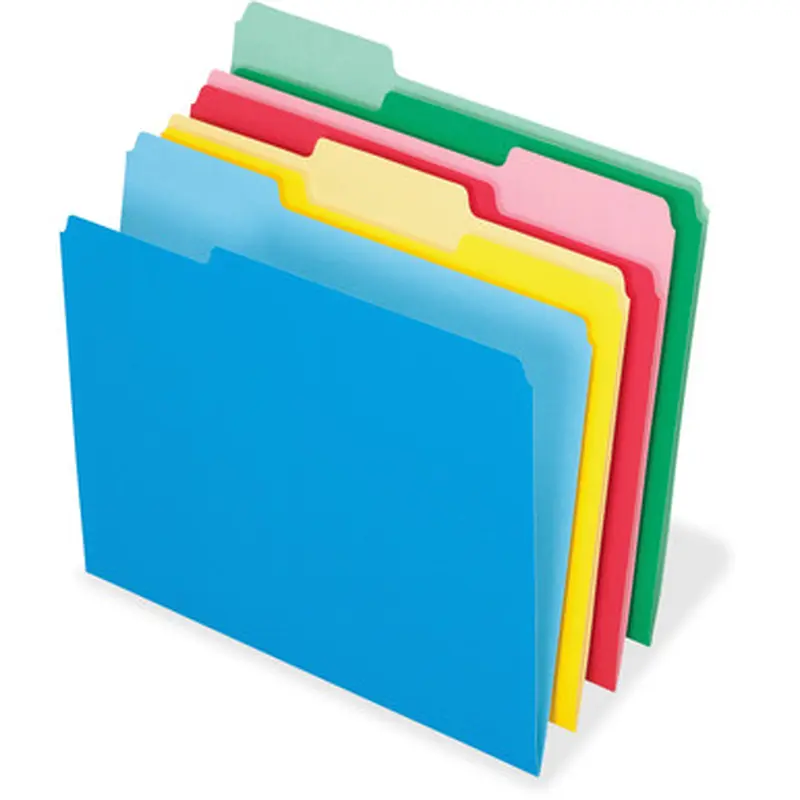 Pendaflex 82300 Two-tone Color-coding File Folders