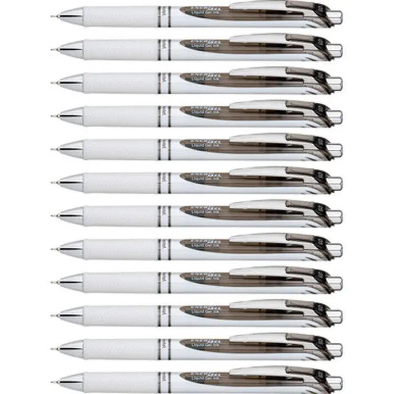 Pentel BLN75PWADZ Needle Tip Liquid Gel Ink Pens