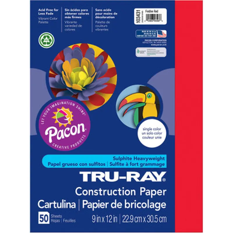 Tru-Ray 103431 Construction Paper