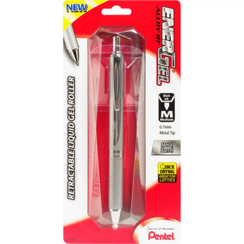 Pentel BL407BP EnerGel Alloy Retractable Gel Pens