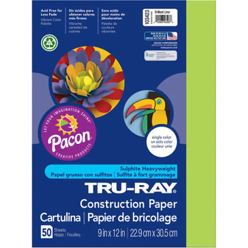 Tru-Ray 103423 Construction Paper