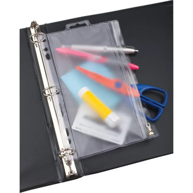 Oxford 68599 Zipper Binder Pockets