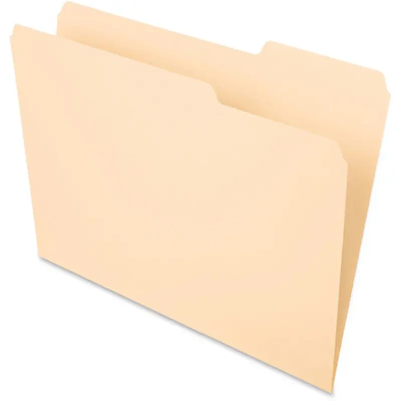 Pendaflex 752 1/3-3 Essentials 1/3-cut Manila File Folders