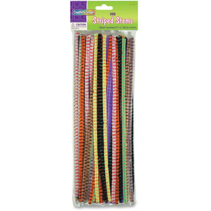 Creativity Street 716001 Jumbo Chenille Neon Pipe Cleaners