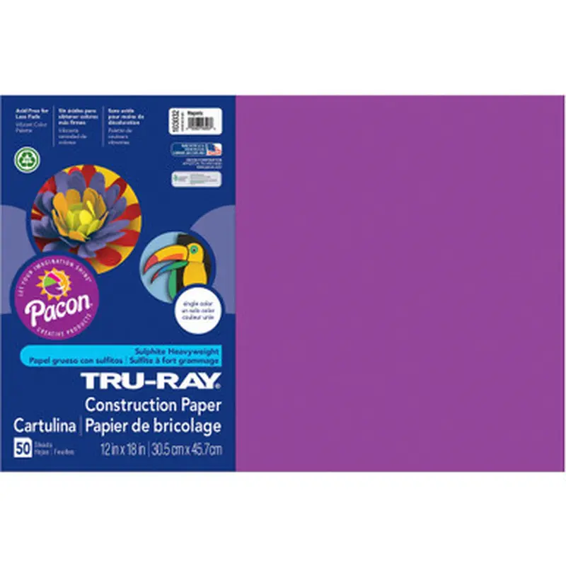 Tru-Ray 103032 Heavyweight Construction Paper