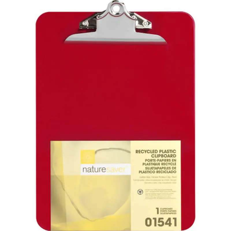 Nature Saver 1541 Recycled Plastic Clipboards