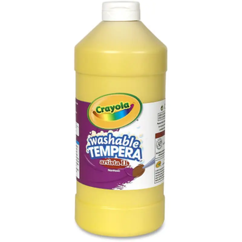 Crayola 543132034 Washable Tempera Paint
