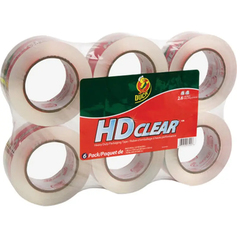 Duck Brand 299016 HD Clear Packing Tape