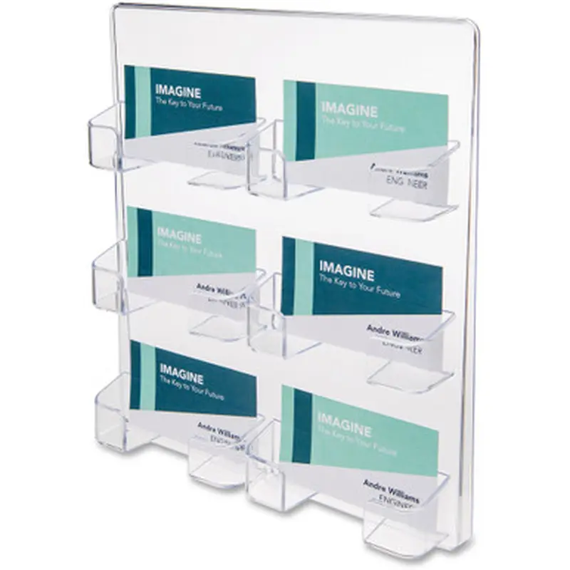 Deflecto 70601 Business Card Holder