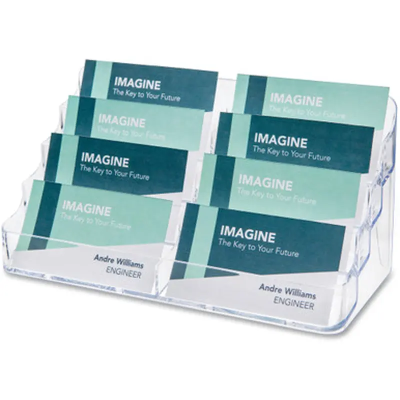 Deflecto 70801 Business Card Holder