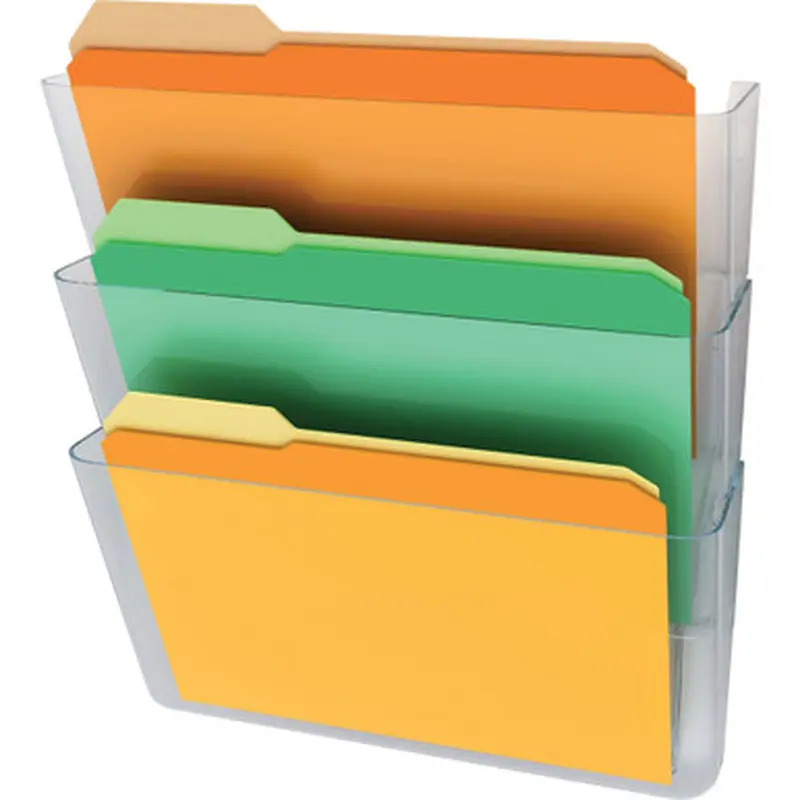 Deflecto 73601RT Stackable DocuPocket