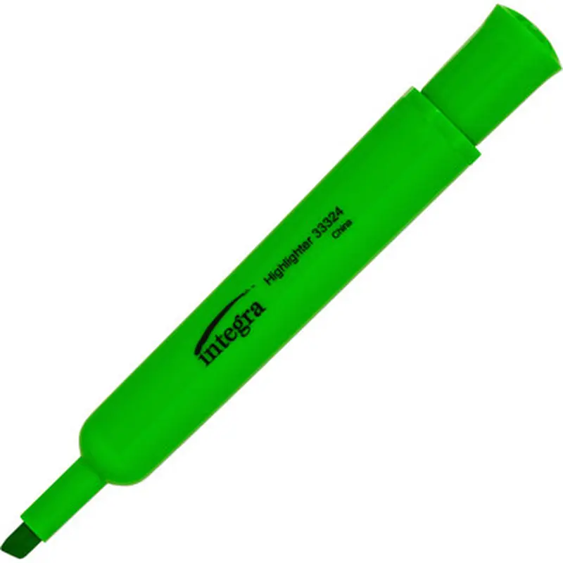 Integra 33324 Chisel Desk Liquid Highlighters