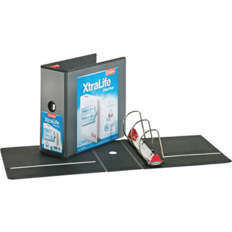 Cardinal 26351CB Xtralife ClearVue Locking Slant-D Binders