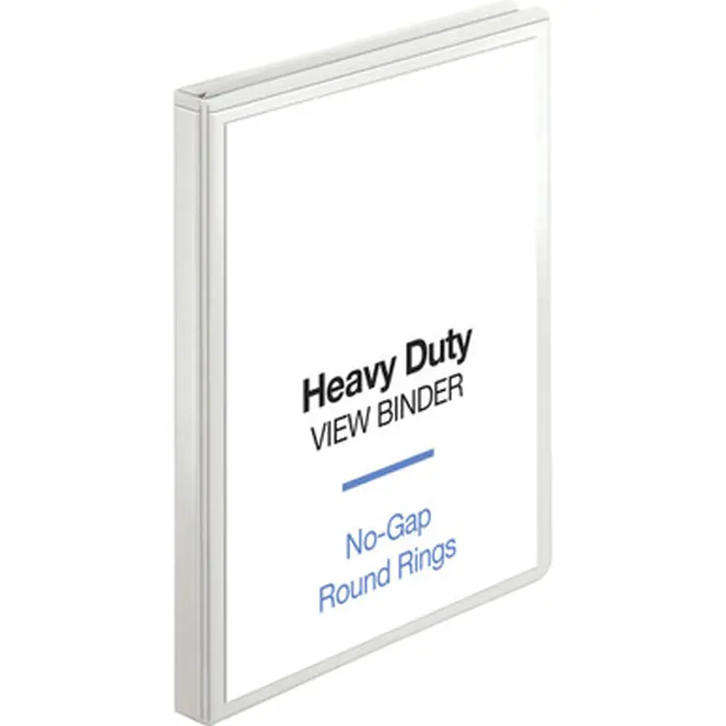 Business Source 19551 Round-ring View Binder