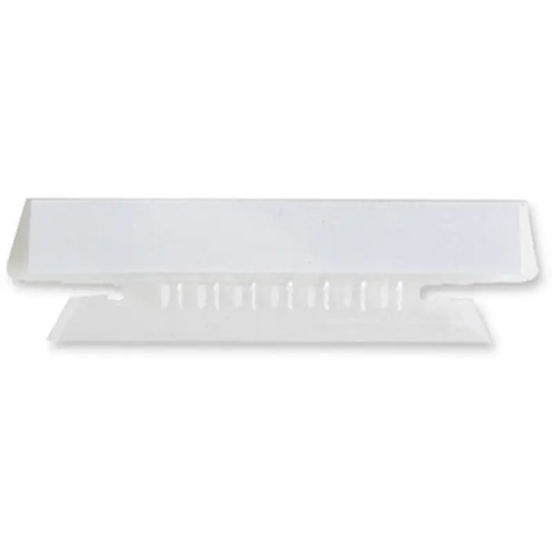 Business Source 43T Plastic Clear Tabs