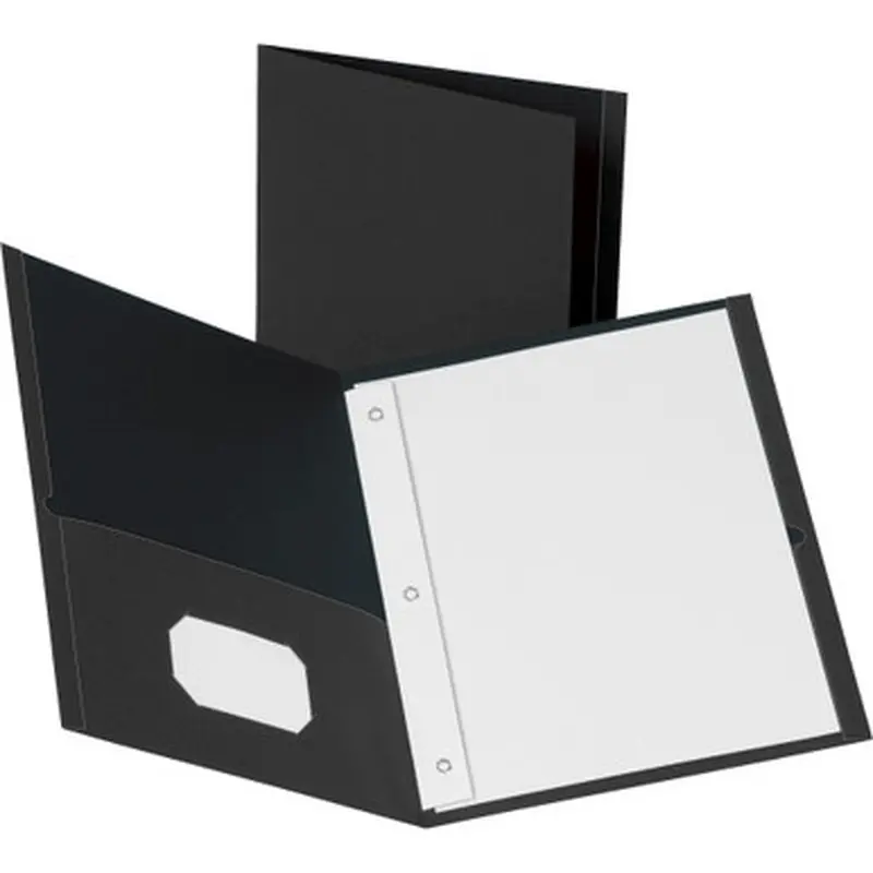 Business Source 78532 Storage Pockets Fastener Folders