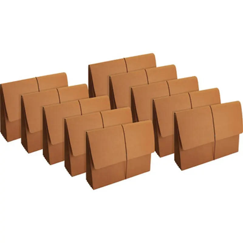 Business Source 26576BX 5-1/4&quot Expanding Extra-wide Wallets