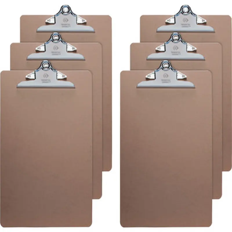 Business Source 28554BD Hardboard Clipboard