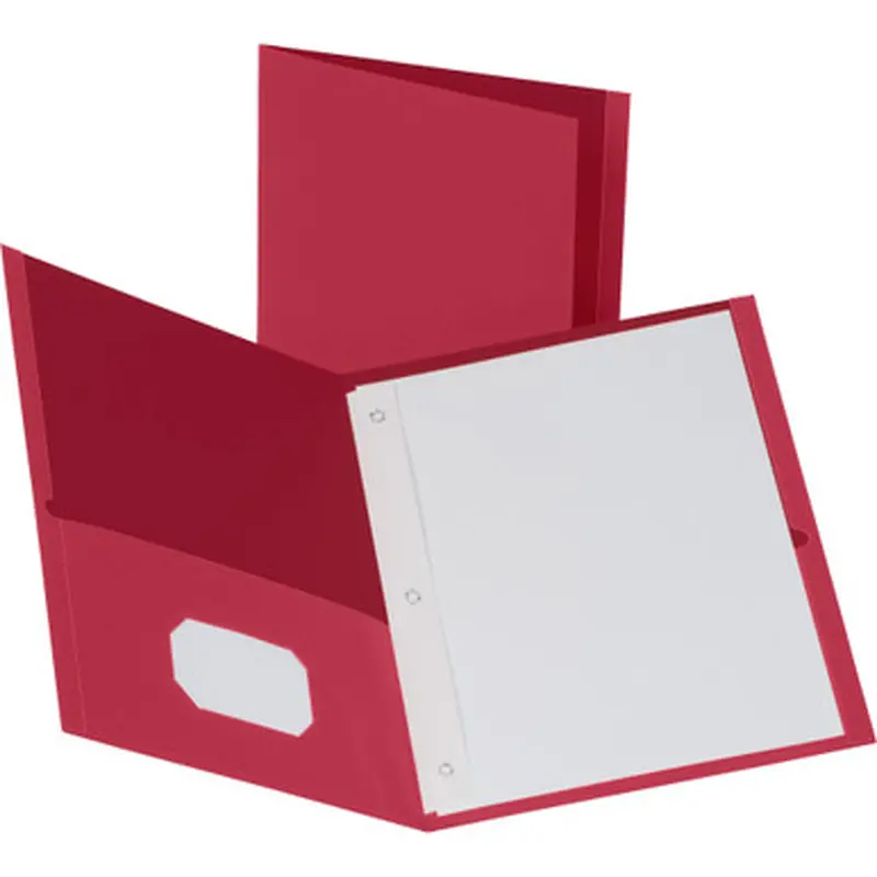 Business Source 78510 Storage Pockets Fastener Folders