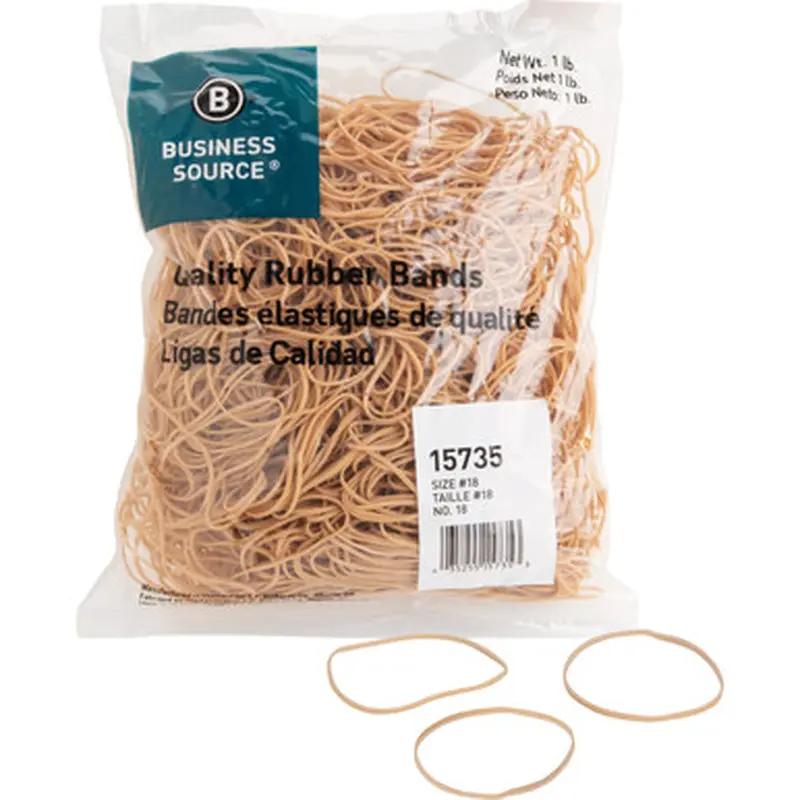 Business Source 15735 Quality Rubber Bands