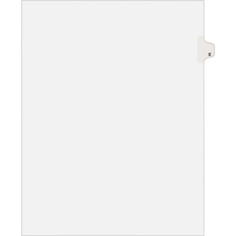 Avery LGELTS Individual Legal Exhibit Dividers - Avery Style