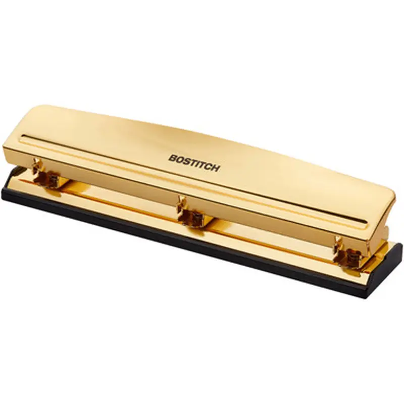 Bostitch HP12GOLD 3-hole Punch