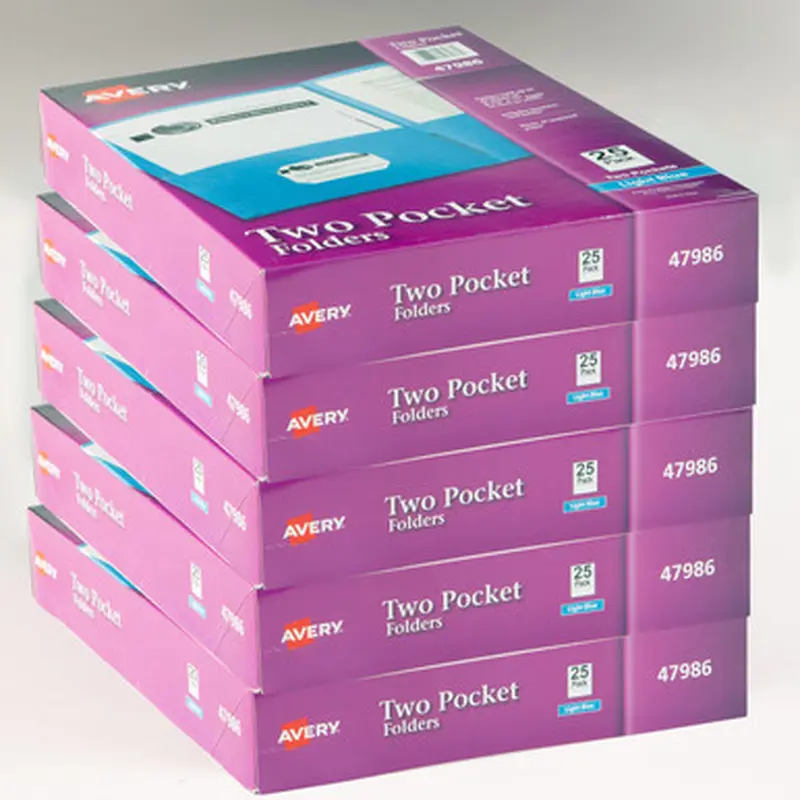 Avery 47986CT Two-Pocket Folders