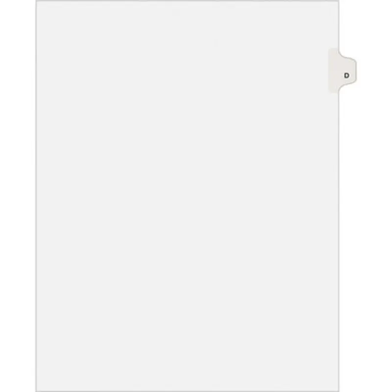 Avery LGDLTS Individual Legal Exhibit Dividers - Avery Style