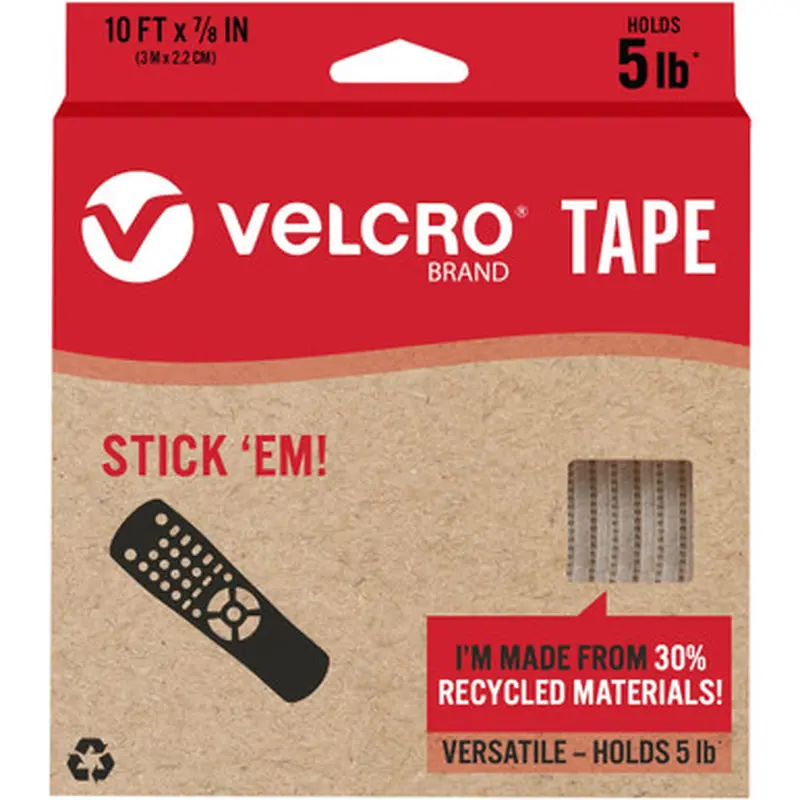 VELCRO 30195 Eco Collection Adhesive Backed Tape