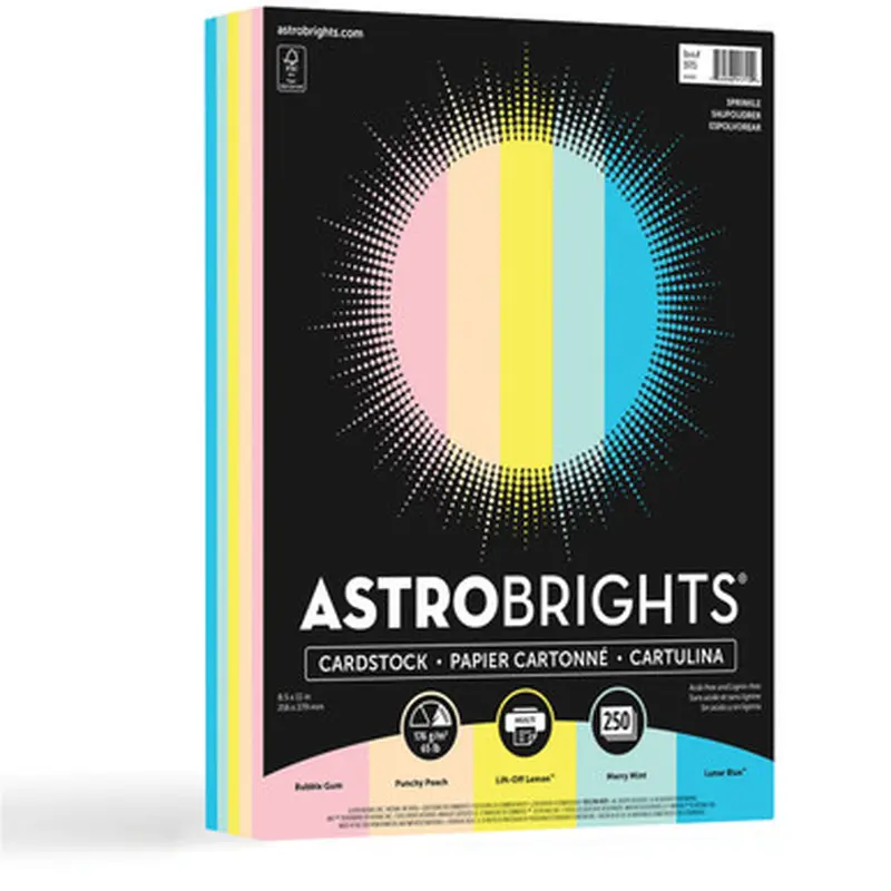 Astro 91715 Cardstock Sprinkle Assortment