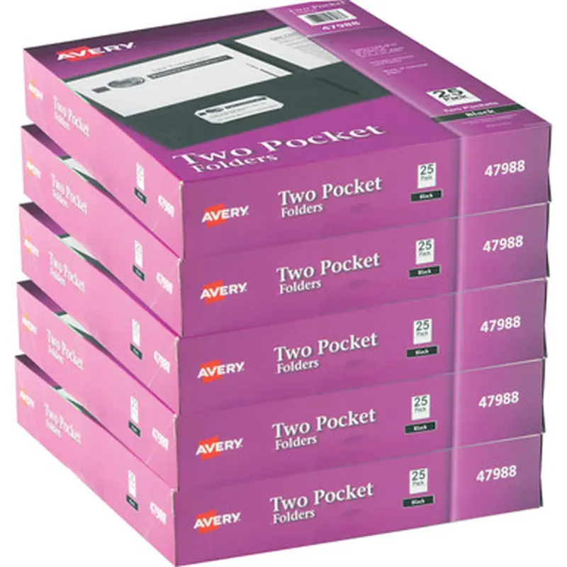 Avery 47988CT Two-Pocket Folders