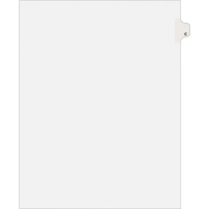 Avery LGCLTS Individual Legal Exhibit Dividers - Avery Style