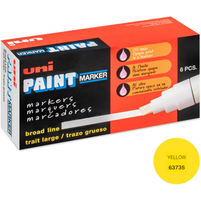 uni-ball 63735 PX-30 uni-Paint Broad Line Markers
