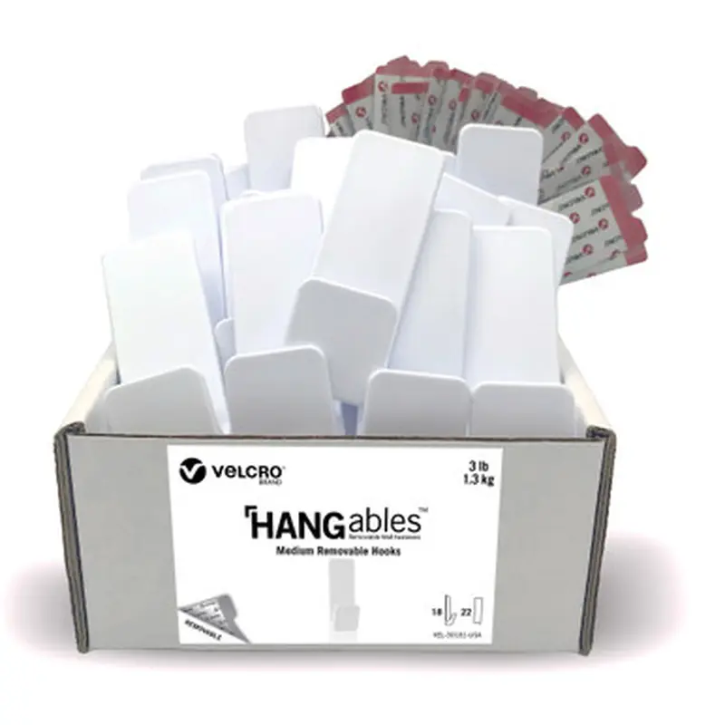 VELCRO 30181 Medium Removable Hooks