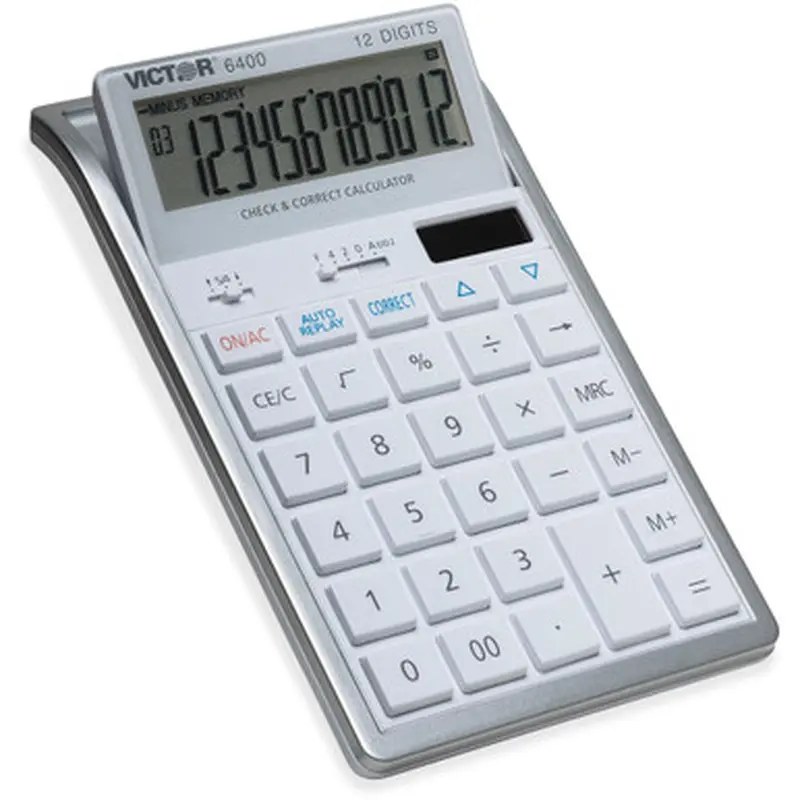 Victor 6400 12-Digit Check and Correct Desk Calculator