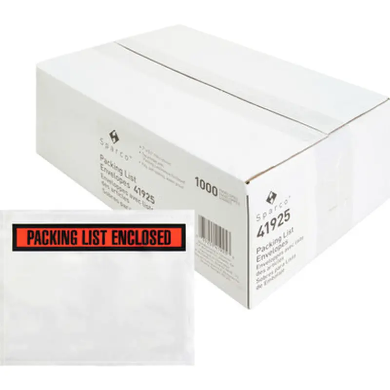 Sparco 41925 Pre-labeled Packing Slip Envelope