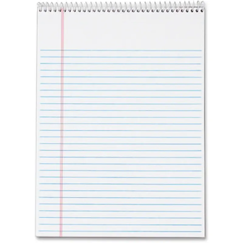 TOPS 63633 Docket Wirebound Legal Writing Pads - Letter