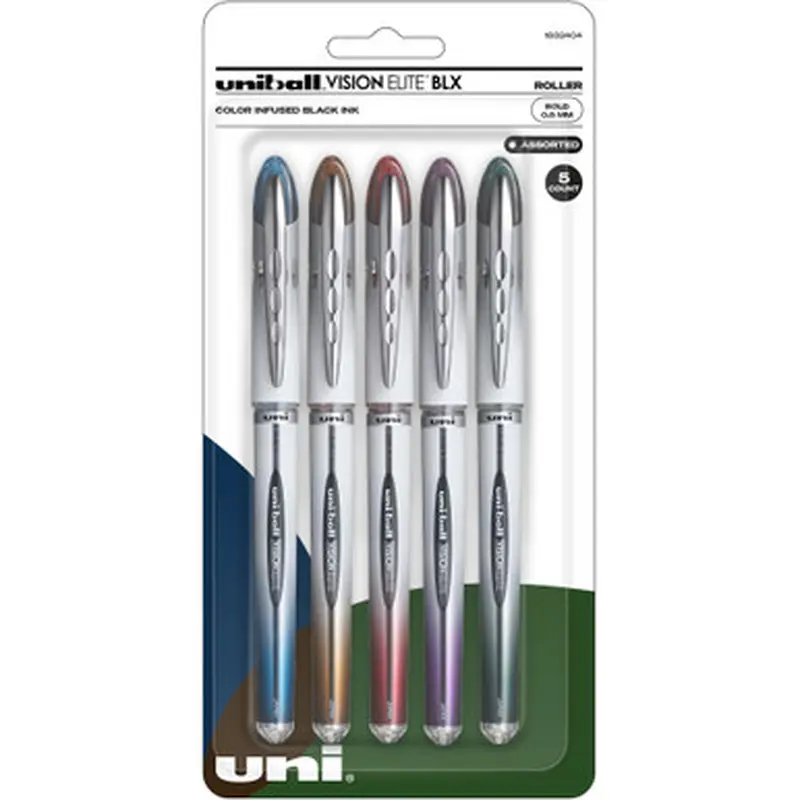 uni-ball 1832404 Vision Elite BLX Rollerball Pens