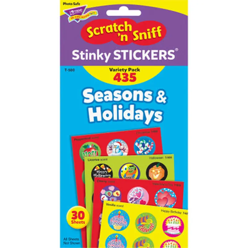 Trend T580 Seasons &amp Holidays Stickers