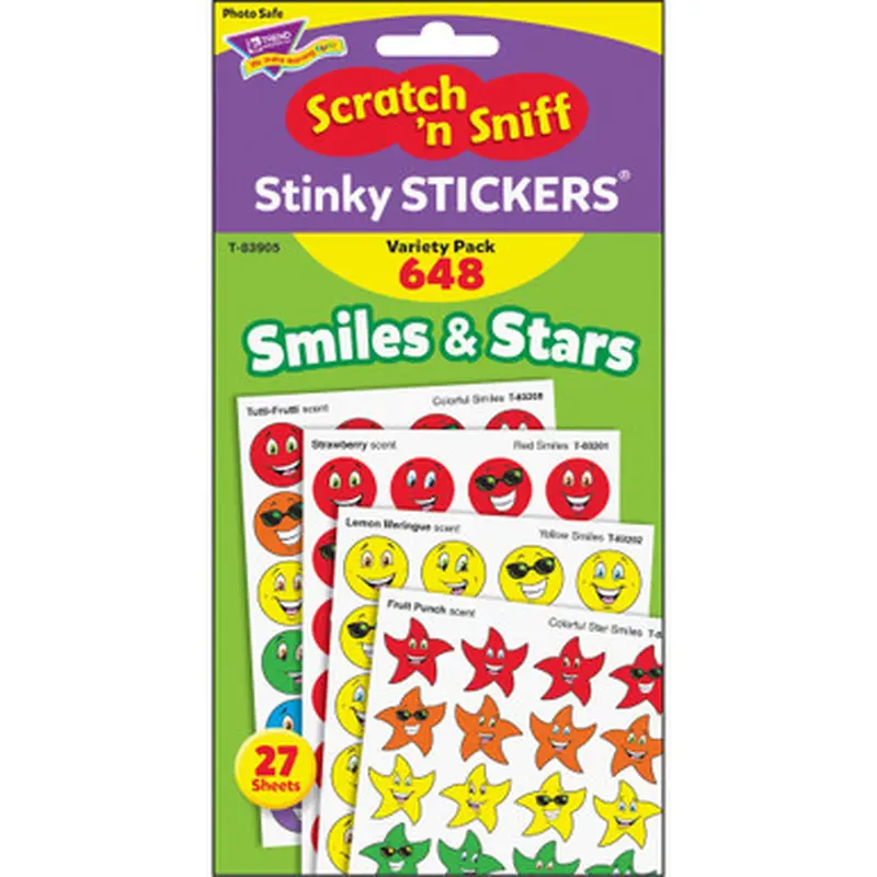 Trend T83905 Stinky Stickers Jumbo Variety Pack