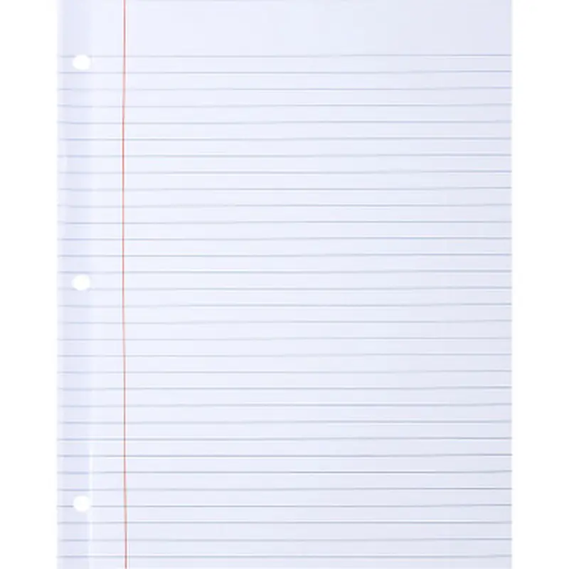 Sparco WB213R Mylar Reinforced Filler Paper - Letter