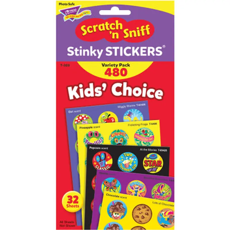 Trend T089 Stinky Stickers Super Saver Variety Pack