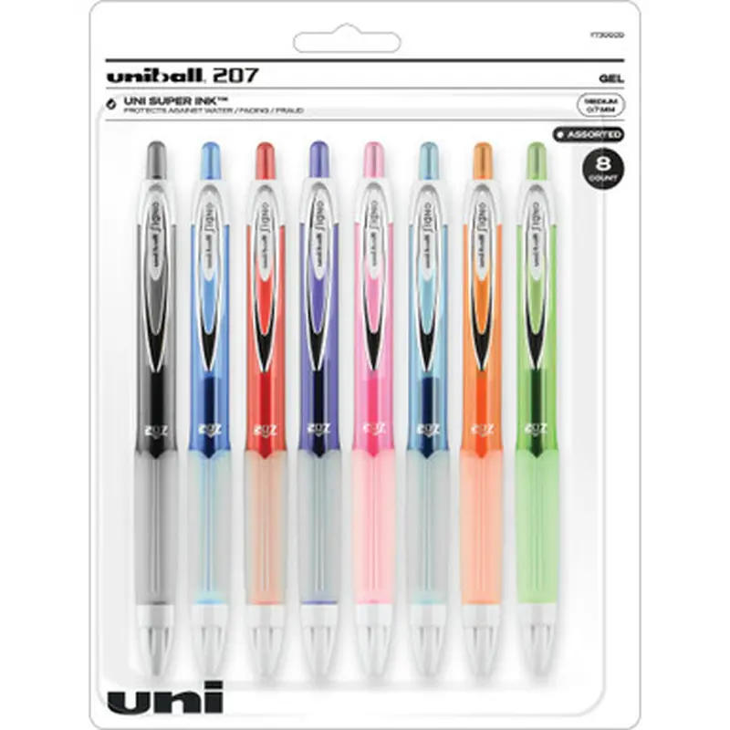 uni-ball 1739929 207 0.7mm Retractable Gel Pens
